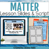 Matter PowerPoint Slides and Note Taking Graphic Organizer