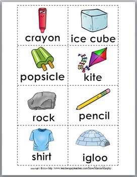 States of Matter Sorting Activities Printables Flap Book and Science