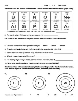 6th Grade Science Test Printable