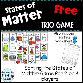 Preview of States of Matter Game