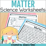 Matter, States of Matter Worksheets, Reading Passages - Pr