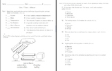 Matter Unit Assessment and Study Guide