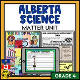 Matter Unit Bundle for Alberta Grade 4 Science | Waste Les