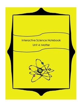 Preview of Matter Unit Interactive Notebook