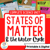 Matter: States & Properties of Matter, Water Cycle, Measur