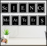 Matter Unit Middle School Science Classroom Decor Periodic