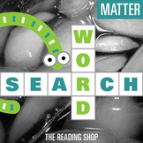 Matter Word Search Puzzle - 3 Levels Differentiated