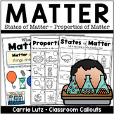 Matter Worksheets - First Grade Science