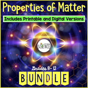 Preview of Properties of Matter Unit Bundle - Matter States and Changes