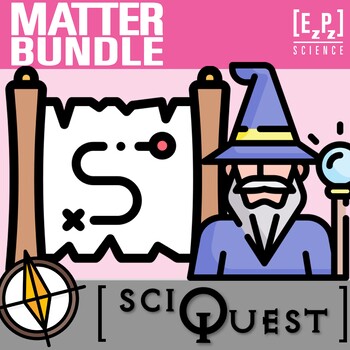 Preview of Matter and Chemistry Activity Bundle | Science Scavenger Hunt Game | SciQuest