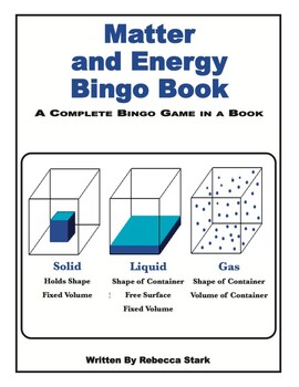 Preview of Matter and Energy Bingo Book