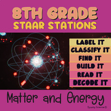 Matter and Energy Test Prep Stations