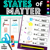 States of Matter Activities for Solids, Liquids and Gases