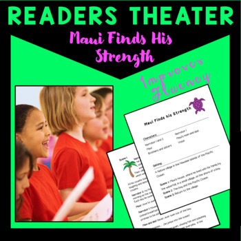 Preview of Readers Theater Script based on a Hawaiian Story | Maui Finds His Strength