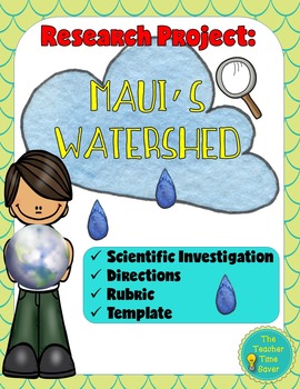Preview of Maui's Watershed Scientific Investigation Project Printable Dollar Deal!