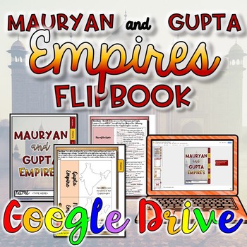Preview of Mauryan and Gupta Empires FlipBook - Digital