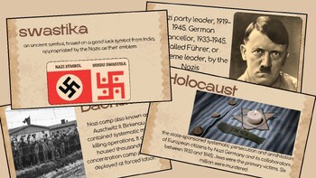 Preview of Maus I: Holocaust Vocabulary