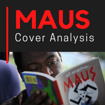 Preview of Maus Cover Analysis & Gallery Walk Lesson Plan, a Pre-Reading Activity for WWII