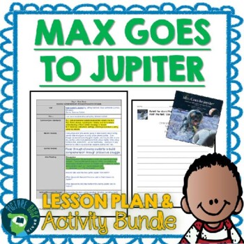 Preview of Max Goes To Jupiter by Jeffrey Bennett Lesson Plan and Activities