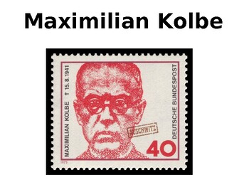 Preview of Maximilian Kolbe History and Quiz