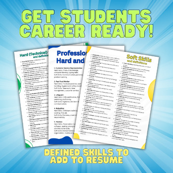 Preview of Maximize career growth with our Skills Poster Bundle!
