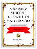 Maximum Student Growth in Mathematics: Grade 8
