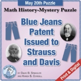 May 20 Mystery Year Puzzle: Blue Jeans Patent Issued | Gra