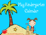 May Kindergarten Calendar for ActivBoard