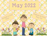May 2021 Activboard Calendar Activities