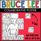 May AAPI Heritage Month Bruce Lee Collaborative Coloring P