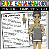 May AAPI Heritage Month Duke Kahanamoku Reading Comprehens