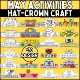 May Activities  mega  Bundle Hat & Crown Crafts | Headband craft