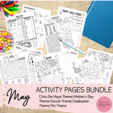 May Activity Pages Bundle