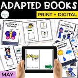 May Adapted Books | Print + Digital Bundle | Special Ed