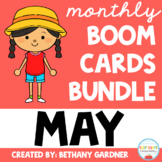 May Boom Cards BUNDLE - Distance Learning - Digital