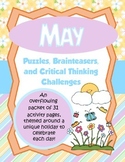 May Brain Teasers and Critical Thinking Challenges- Enrich