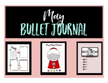 Preview of May Bullet Journal for Busy People
