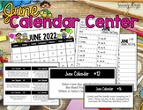 June Calendar Center Task Cards