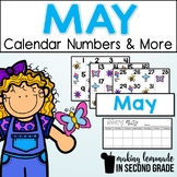 May Calendar Numbers