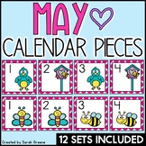 May Calendar Pieces