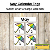 May Calendar Tags