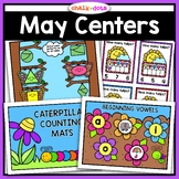 May Centers | Preschool PreK Kindergarten | Math Literacy 