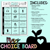 May Choice Board {Digital Product} Spring Themed