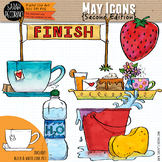 May Clip Art {Second Edition}