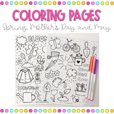 May Coloring Pages | Mother's Day and Spring