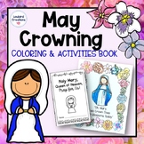 May Crowning Mother Mary Activities Book and Coloring Shee