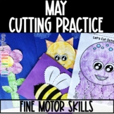May Cutting Practice | Spring Scissor Skills
