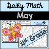 May Daily Math Review 4th Grade Common Core