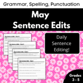 May Daily Sentence Edits - Editing, Proofreading, Writing