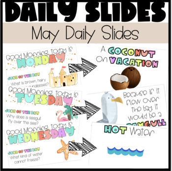Preview of May Daily Slides